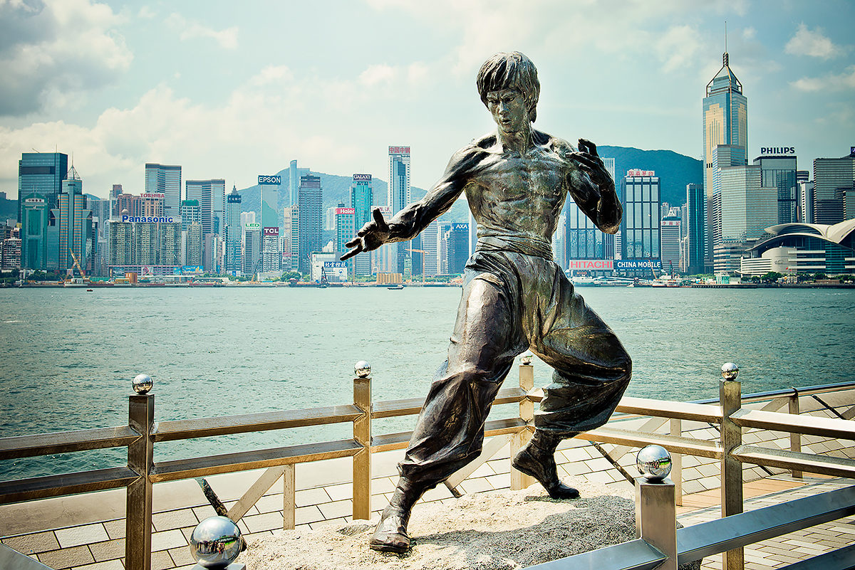 Статуя Брюс Ли, Гонконг